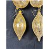 Image 2 : Glass Gold Accented Christmas Ornaments