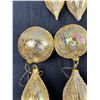 Image 3 : Glass Gold Accented Christmas Ornaments
