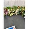 Image 5 : Holiday Garland With Lights & Assorted Christmas Lights/Bulbs