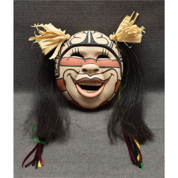 JEMEZ POTTERY MASK (FANNIE LORETTO)