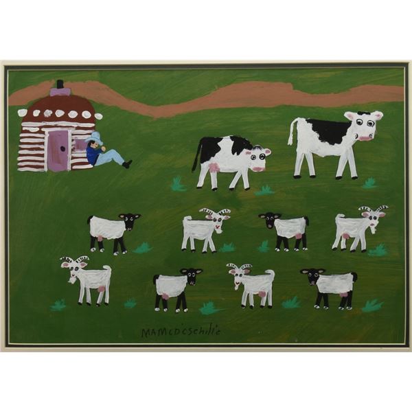 NAVAJO PAINTING (MAME DESCHILLIE)