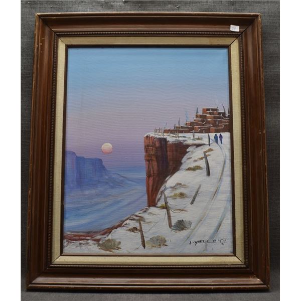 NAVAJO PAINTING (JOHNNY YAZZIE)