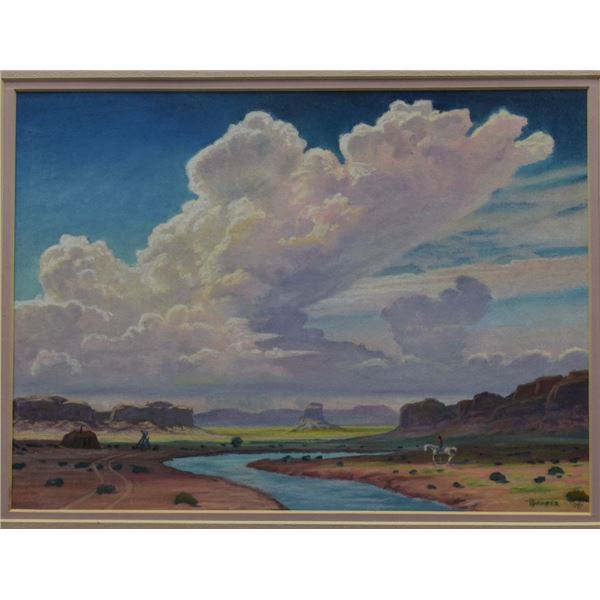 NAVAJO PAINTING (ROBERT DRAPER)