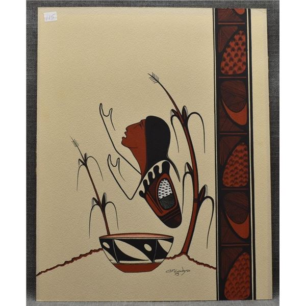 SANTO DOMINGO PAINTING (CHARLES LOVATO)