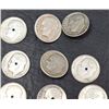 Image 4 : SILVER DIME BUTTONS AND BEADS
