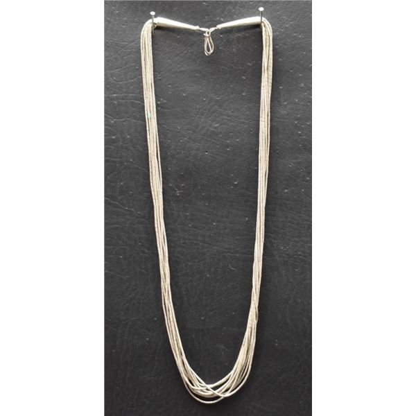 NAVAJO SILVER NECKLACE (RMR)
