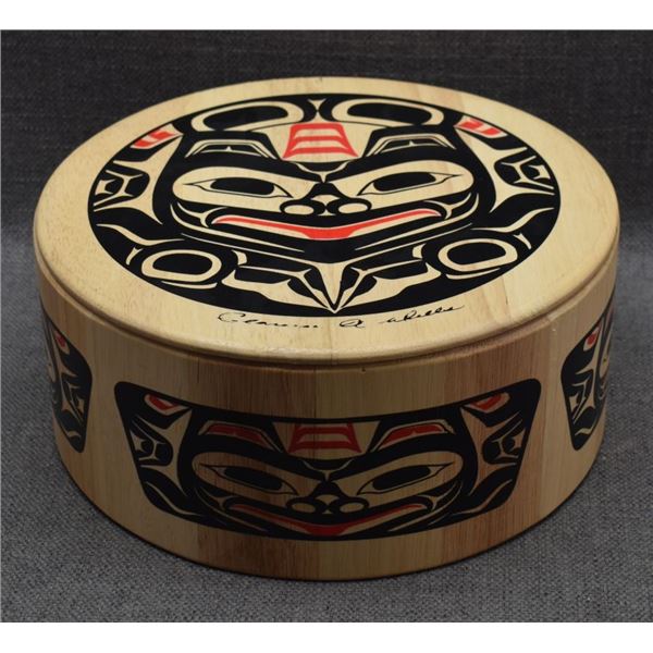 DECORATIVE WOOD CONTAINER