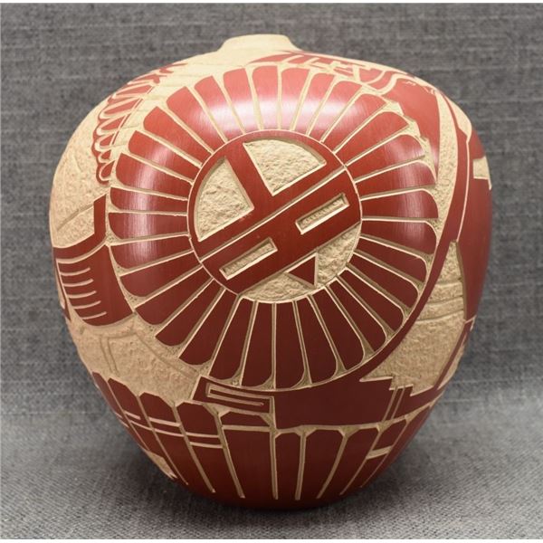 HOPI POTTERY VASE (TOM POLACCA)