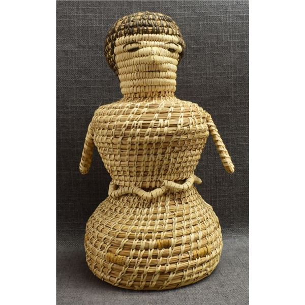 PAPAGO BASKETRY WOMAN