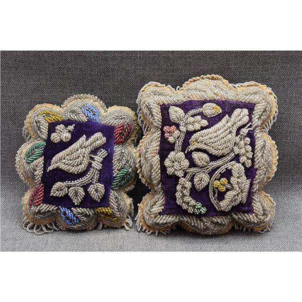 TWO IRIQOUSE PILLOWS