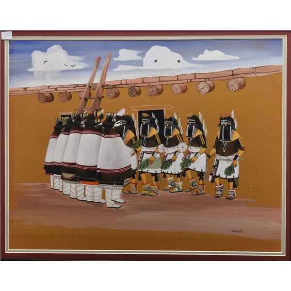 ZUNI PAINTING (DUANE DISHTA)