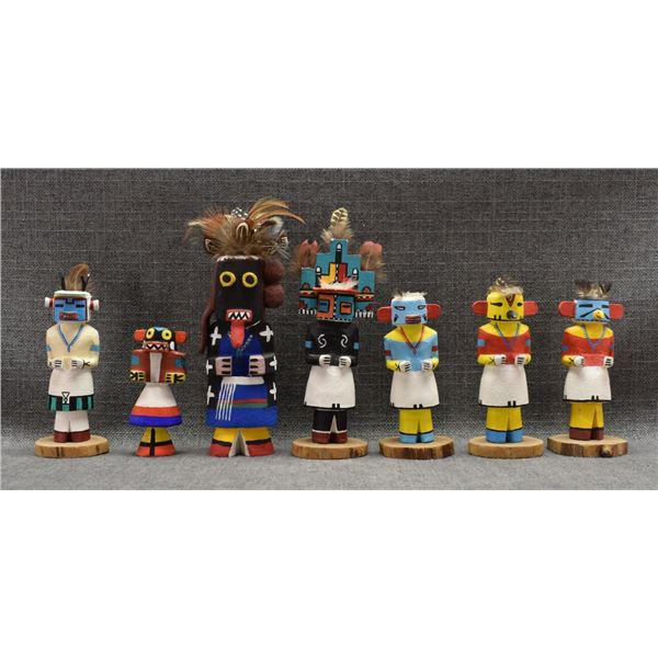 SEVEN HOPI ROUTE 66 DOLLS (SAKIESTEWA)