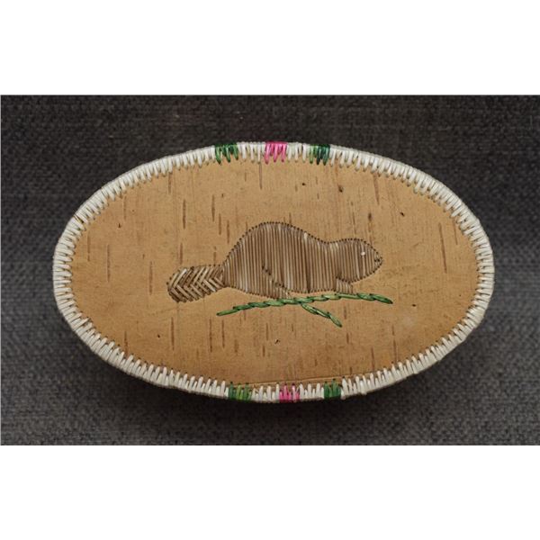 WOODLANDS BIRCH BARK CONTAINER