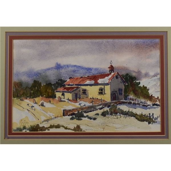 ORIGINAL WATERCOLOR (F. M. GIPPLE