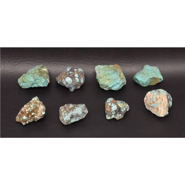 GROUP OF TURQUOISE ROCKS