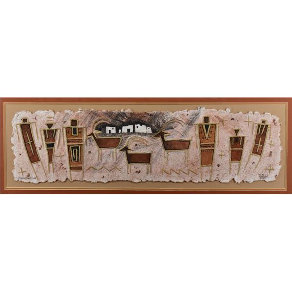 NAVAJO EMBOSSED PAPER (BENSON HALWOOD)