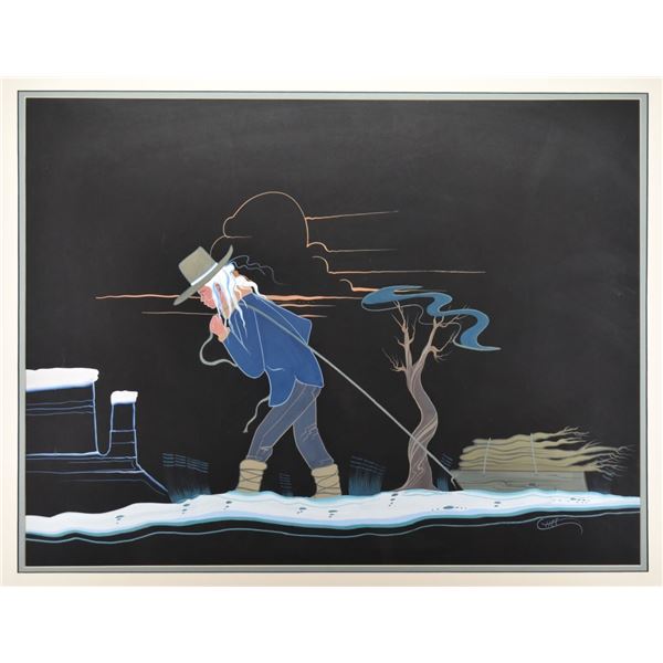 NAVAJO PAINTING (ROBERT CHEE)