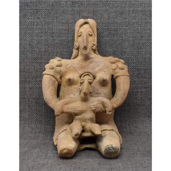 PRE-COLUMBIAN POTTERY FIGURE