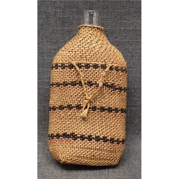 PAIUTE BASKETRY COVERED BOTTLE