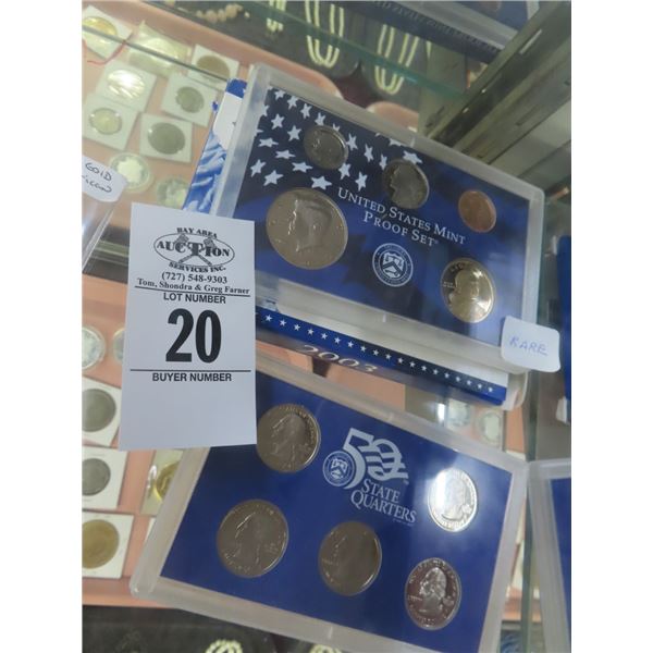 2003 US Mint Proof Set