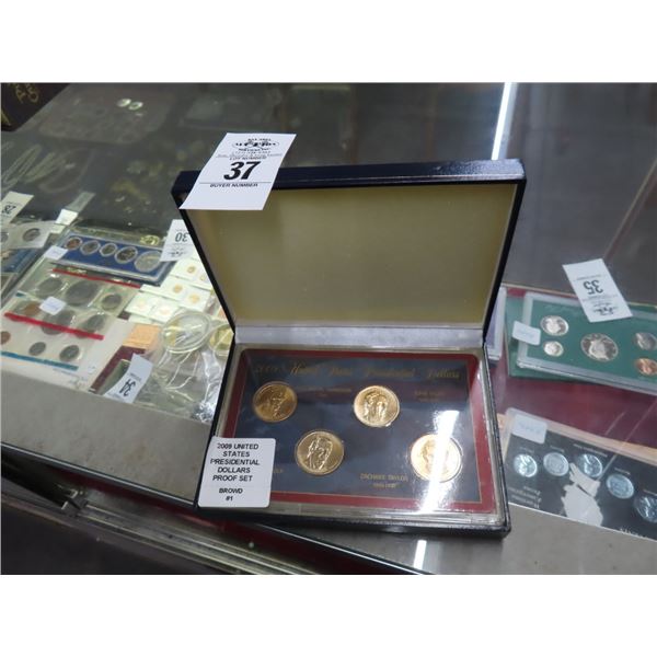 2009 US Presidential Dollars Proof Set