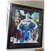Image 1 : Superman Framed Collector Poster Artist Signed