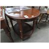 Image 1 : Mahogany Oval End Table