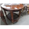 Image 2 : Mahogany Oval End Table