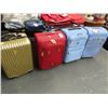 Image 1 : 4-Carry On Lugggage - 4 X $