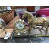 Image 2 : Vintage Horse Model Mantle Clocks - 2