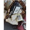 Image 1 : Mahogany Trim Padded Armchairs - 2