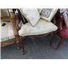 Image 2 : Mahogany Trim Padded Armchairs - 2
