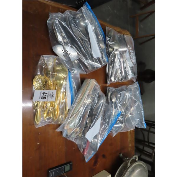 Gold/Silverplate Utensils - ALL