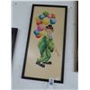 Image 1 : Clown Wall Art Artist Signed