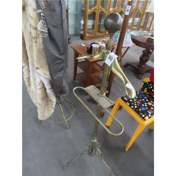 Cast/Brass Claw Foot Valet
