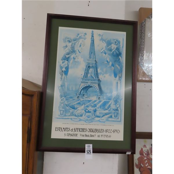 Promotional Posters Paris, Cunnard Cruise Line - 2