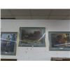 Image 1 : 3-Framed Western Equestrian Wall Art The Loner/Stage To Deadwood/Other
