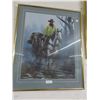 Image 2 : 3-Framed Western Equestrian Wall Art The Loner/Stage To Deadwood/Other