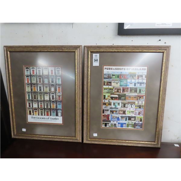 Framed Ireland Promotions - Pair