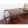 Image 3 : Storage Box, Bed Table w/Sewing Supplies