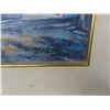 Image 2 : Framed Oil On Board Town Scene Signed Baronny