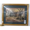 Image 1 : Framed Neighborhood Wall Art - Signed Stocks