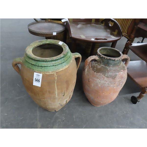 Large Clay Vases - 2