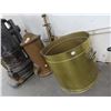 Image 2 : Brass/Copper Bucket, Strainer, Barometer