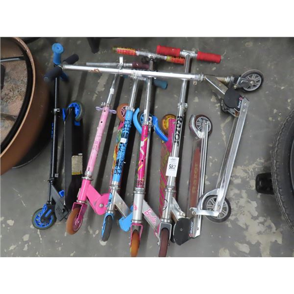 6-Razor Scooters - 6 X $