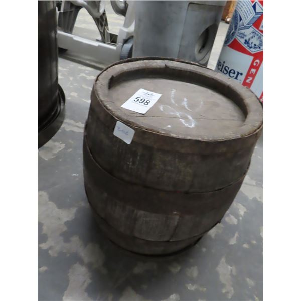 Small Whiskey Barrel