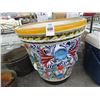 Image 2 : Large Painted Planter