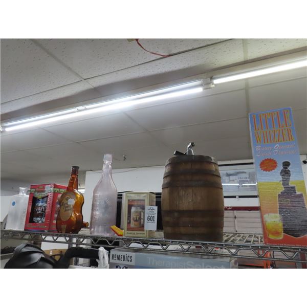 Liquor Dispensers, Bottles, Promotions, Whiskey Barrel