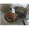 Image 1 : Brass/Cast/Metal Buckets - 5
