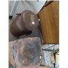 Image 5 : Large Copper Bucket, Washboard, Cast Oven Salesman Sample